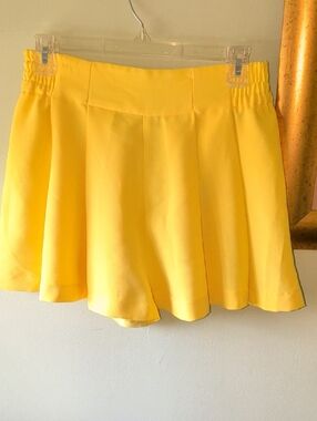 Zara Yellow Circle Skirt